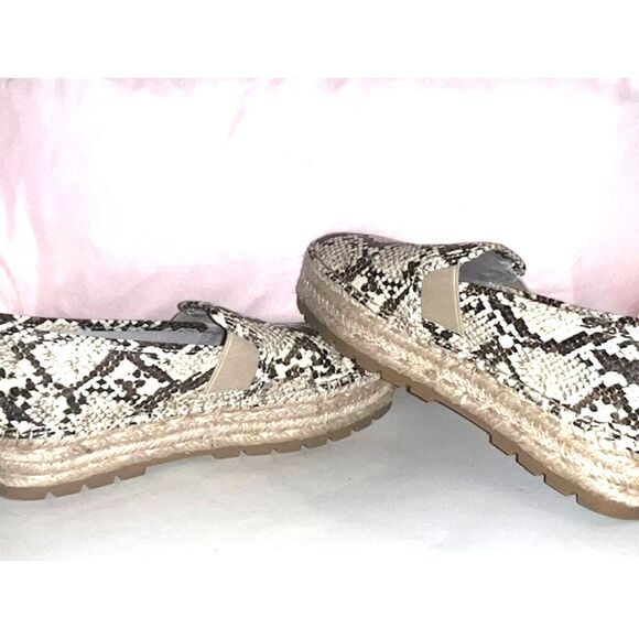 CIRCUS SAM EDELMAN CORA SNAKE PLATFORM ESPADRILLE SIZE 7 - Picture 7 of 10